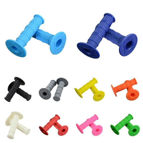 

motorcycle grips handlebar grips motorcycle scooter quad 22mm rubber motocross deep blue