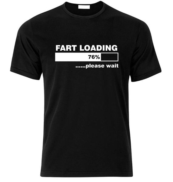 

men's t-shirts fart loading funny t shirt t-shirt christmas gift, White;black