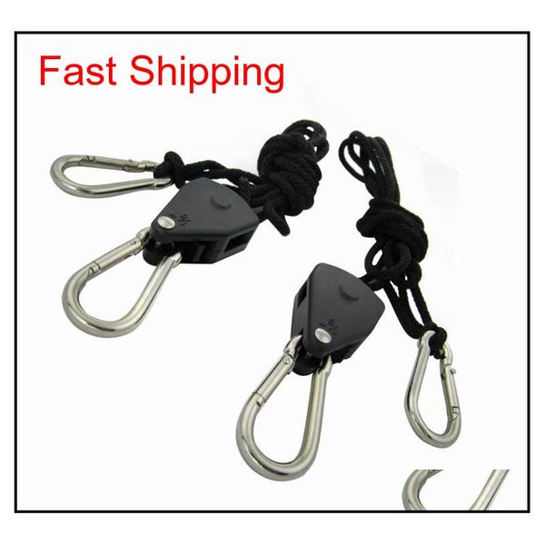 

1/8 inches rope ratchet 2 pieces 1 pack reflector grow light hangers qylpat homes2007