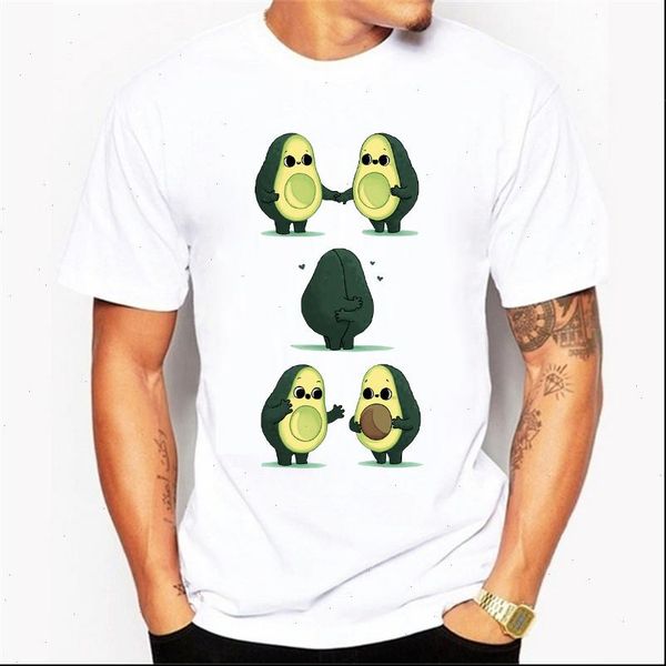 

new avocadotshirts women men tshirt summer casual short sleeve shirts round neck t shirt homme shirts tees, White