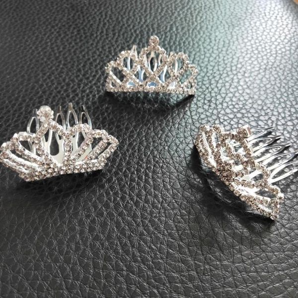 

dog apparel pet grooming baby tiaras hair accessories crown ornaments hairpins rhinestone dogs clips