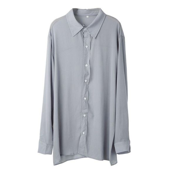 

men's casual shirts long sleeve shirt summer cool loose v-neck, White;black