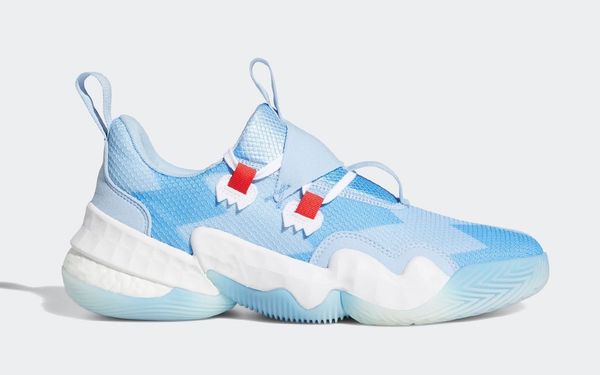 

trae young 1 ice trae men basketball shoes with box 2022 bahia light blue vivid red cloud white sprot shoe sneakers