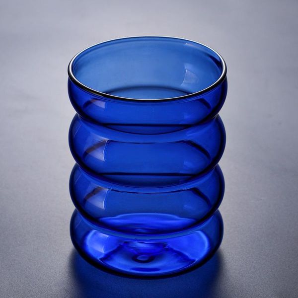 

wine glasses 300ml stained glass cup coffee/milks/juice for home daily use gift birthday wedding @ls