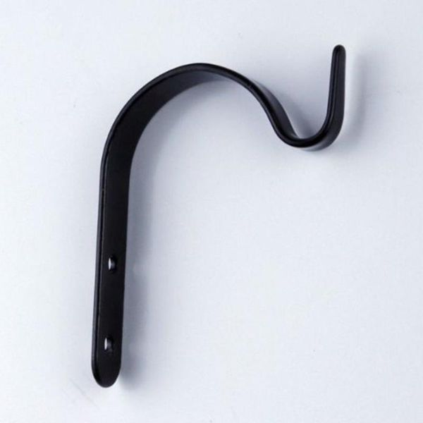 

hooks & rails 8pcs/set wall mounted plant bracket hanging flower bed hook bird food lantern clothes rack outdoor decorative