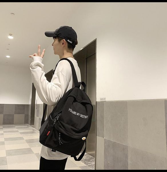 

backpack pb3818 men 2021 junior high school students all-match ins tide