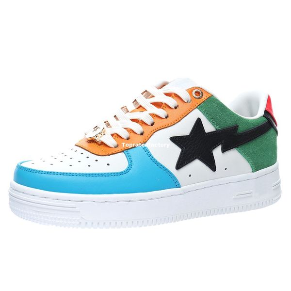 

bathing sta tokyo skates shoes for men skate shoe mens skateboard womens sneakers women sports man sneaker casual, White;red