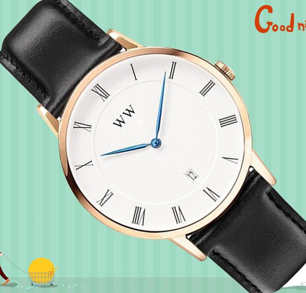 

2021 superior 3a 1:1 rose gold watch bracelet couple stainless steel waterproof fashion for mens 40mm quartz watches montede oro 3atm, Slivery;golden