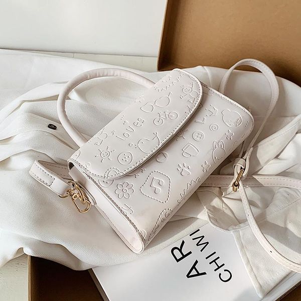 

evening bags crossbody designer small printing pu leather shoulder bag for women 2021 lady handbags female travel fashion tote
