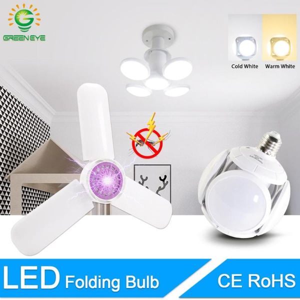 

bulbs led bulb e27 40w 30w cold white warm ac 85-265v bombilla spotlight lampada light football ufo lamp for home
