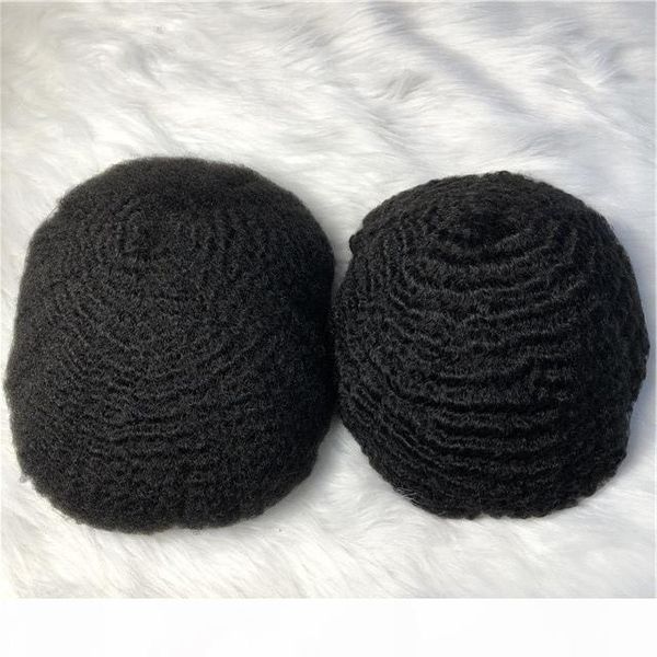 

afro kinky mens toupee for black men hair pieces replacementnatural looking v loop ultra thin skin invisible mens toupee