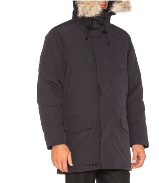 

winter men down jacket trim veste homme outdoor jassen outerwear big fur hooded hoodie fourrure manteau puffers jacket coat hiver parka doud, Black