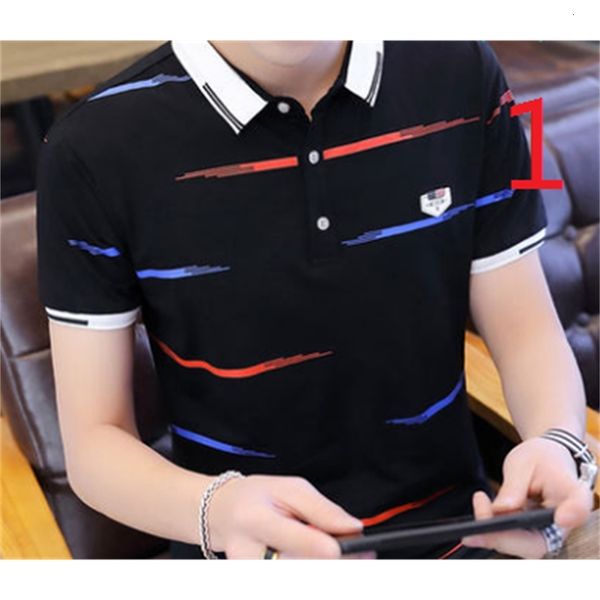 

2021 new summer short-sleeved men's t-shirt korean loose trend w8kn, White;black