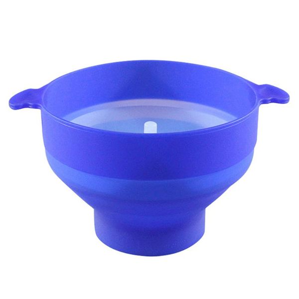 

bowls popcorn microwave silicone red folding bowl kitchen easy tools diy bucket tapas with lid tableware
