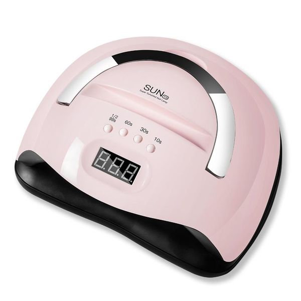 

nail dryers 192w 40 led dryer machine 4 timing modes dual light source infrared auto-sensing lamp for drying uv nails gel polish tools