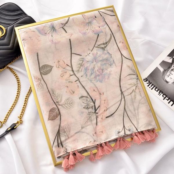 

scarves women scarf silk shawls lady wraps soft decorative for heair bags girl bufanda seda mujer cabello bolsa echarpe ete soie, Blue;gray