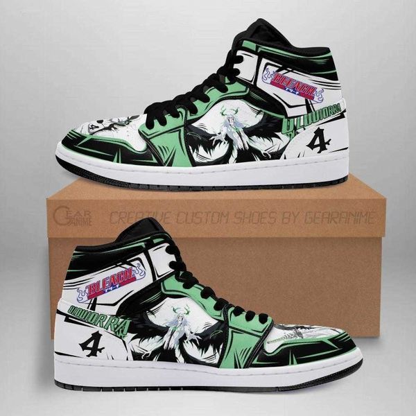 

cifer sneakers ulquiorra bankai bleach anime shoes fan gift idea mn05k0qi