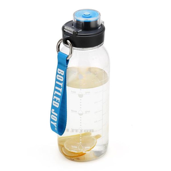 

water bottle 1l sports bpa outdoor travel portable leakproof drinking kettle fitness sport jug for camping workouts