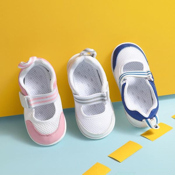 

kindergarten indoor sneakers canvas shoes boy and girls' white sneakers breathable kids, Black