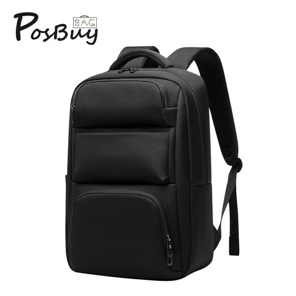 

backpack fashion multifunction men's 15.6 lapportable oxford waterproof school large capaity bag casual travel pack