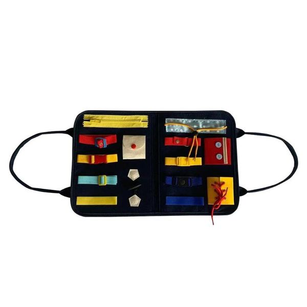 

storage bags children's dressing learning board early childhood education creative messenger bag educational sensory for children