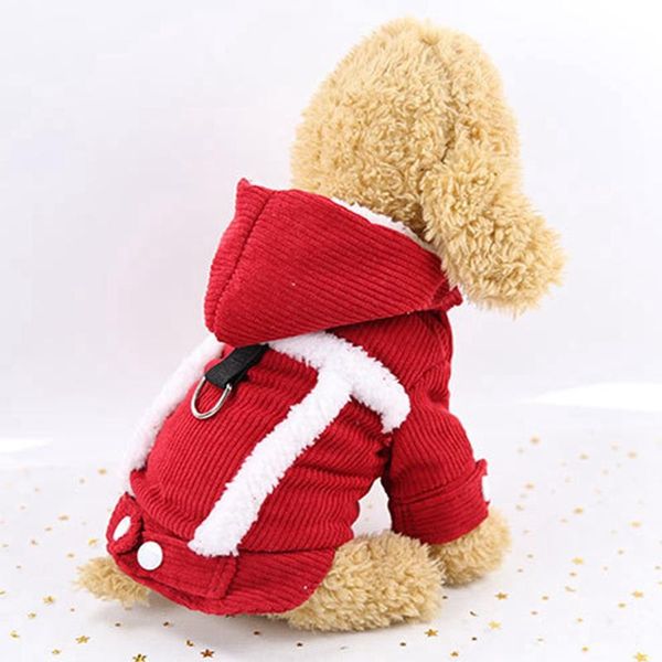 

pet dog clothing for dog clothes for small dogs coat winter clothing large dogs jacket with leash ring chihuahua hoodies
