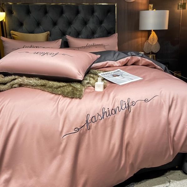 

bedding sets luxury cotton set comfortable minimalist european double four seasons sabanas household products df50sjt