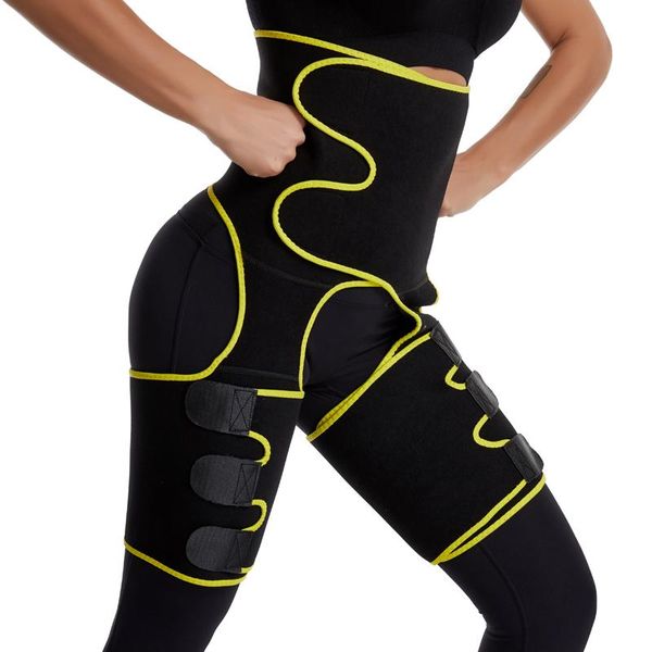 Kadın şekillendiricileri bayanlar popo-kaldırma entegre iç çamaşırı kalça kemeri patlaması ter plastik kemerler vücut geliştirme ayarlanabilir bağlı bant bel bacak