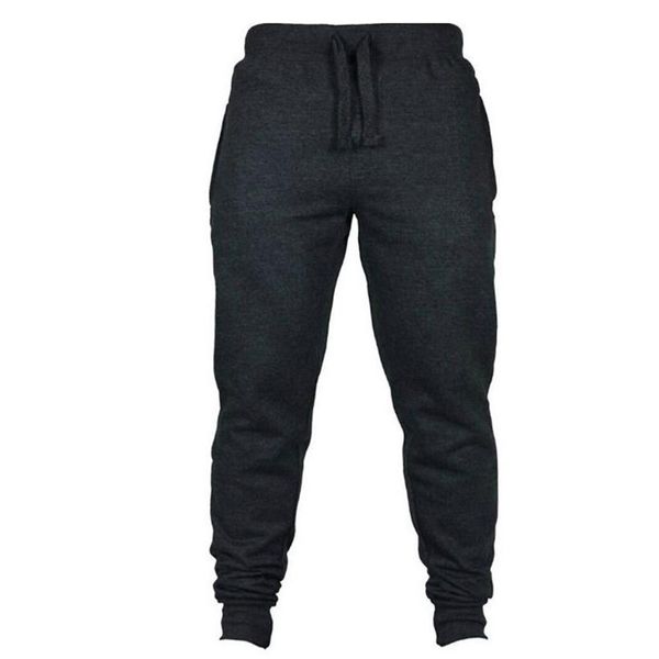 

men's casual loose sports pants autumn and winter fashion all match plus velvet warm, Black