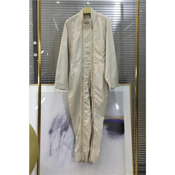 

cool women pants double zip all-in-one heavy casual jumpsuits, Black;white