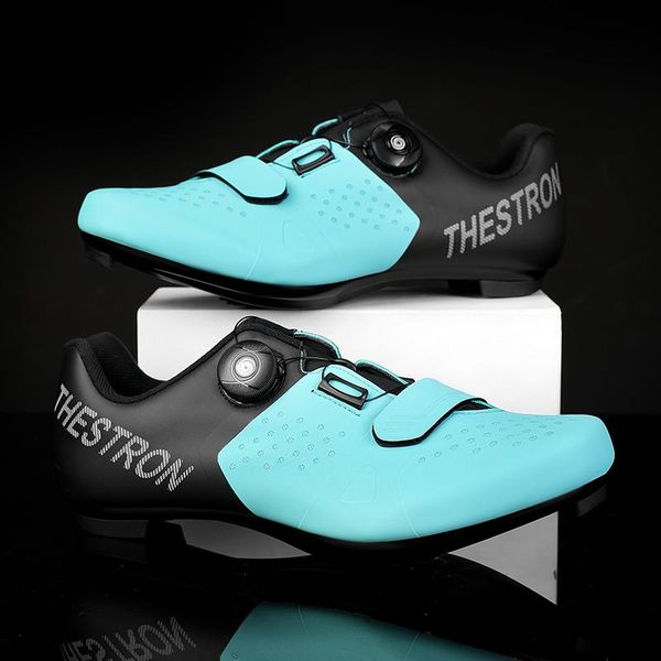 

cycling footwear arrival shoes men breathable sports mtb self-locking road bike sneakers mountain racing bicycle flat cleat spd, Black