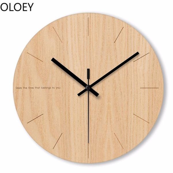 

wall clocks large clock modern design glass kitchen living room bedroom home decor watch silent bathroom brief needle