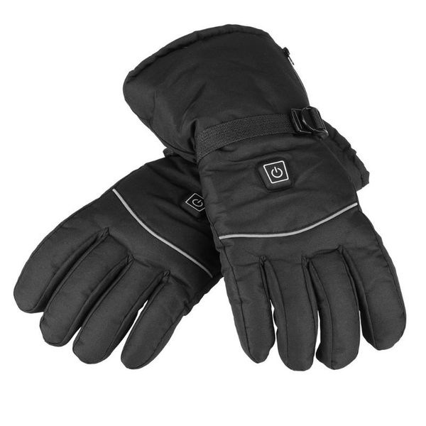 

ski gloves men women winter riding warm rechargeable electric heated cycling battery powered heat gloves#30