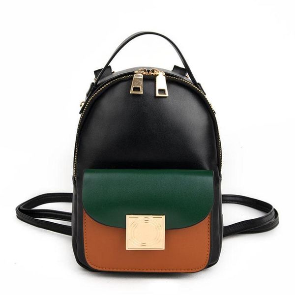 

designer luxury2017 fashion new female bag college wind pu leather women backpack korean mini backpack design shoulder bags girl