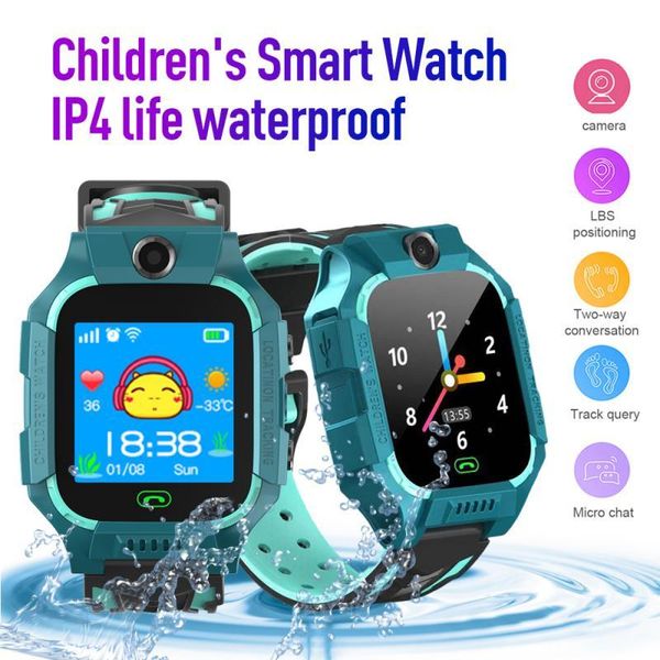 

kids smart watch waterproof ip67 call location tracker sos antil-lost phone watch baby 2g micro sim card child smartwatch