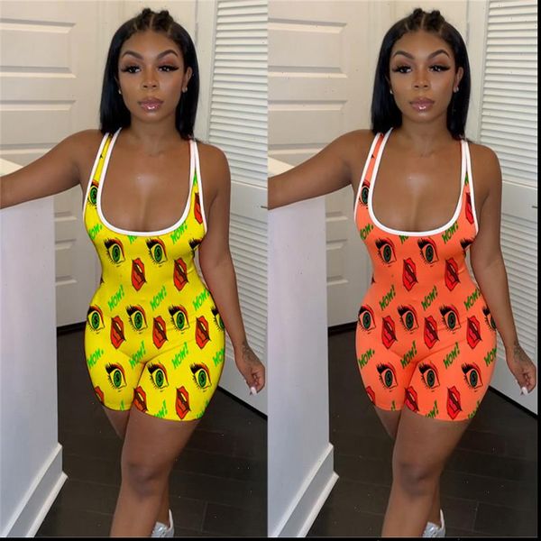 

women sleeveless letter print bodysuit playsuit clubwear bodycon low cut party short romper jumpsuit bodysuit sportwear new, Black;white