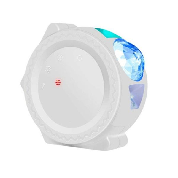 

novelty lighting smart starry sky projector galaxy 3 in 1 night light ocean voice music control led lamp for kid gift