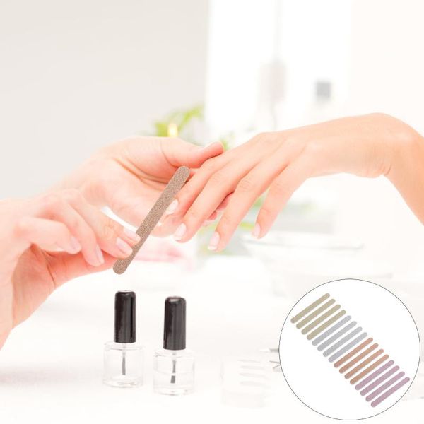 

nail files 20pcs stylish polishing strip two-sided frosted file tool