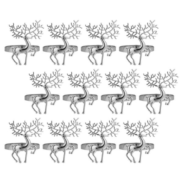 

napkin rings 12pcs elk design lovely unique buckle for party