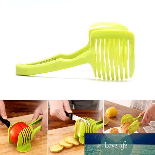 Пластиковые слади картофеля Tomato Cutter Shredders фрукты овощные инструменты лук лимон резки держатель кухни гаджеты приготовления инструментов