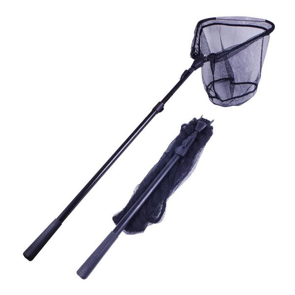 

fishing accessories 1.8m 2.1m 2.3m dip net folding set portable pole bag