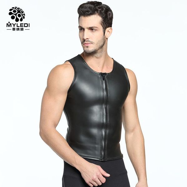 

2mm smooth skin cr diving vest extra elastic diving suit submersible size s-xxl