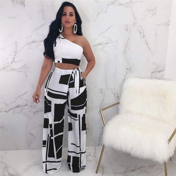 

women's jumpsuits & rompers slim jumpsuit women crop trop and pants summer two piece, Black;white