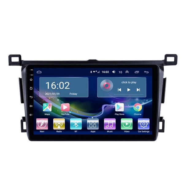 Android 10.0 Autoradio GPS-Navigation Video WiFi CarPlay Multimedia-Player für TOYOTA RAV4 2013-2018