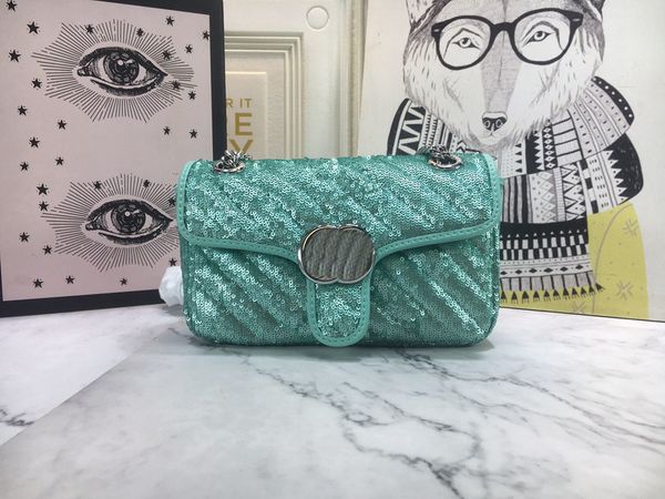

new shoulder bags women handbag crossbody brands designer handbags flower printing bag purse 22/13/6cm green1, Black