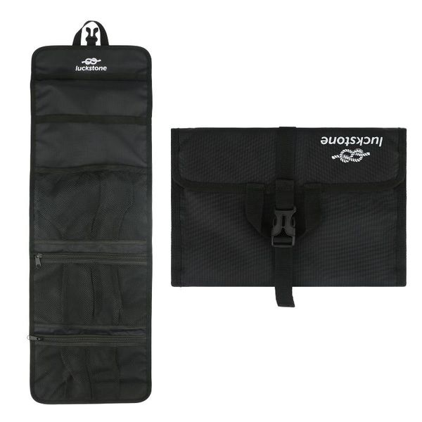 

storage bags climbing hanging bag foldable rolling tool d-ring hook rope gear equipment collection carabiner organizer