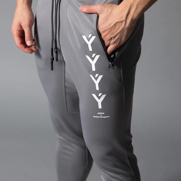 

men's pants mens joggers streetwear sweatpants track jogging men trackpants slim fit trouser pantalones hombre, Black