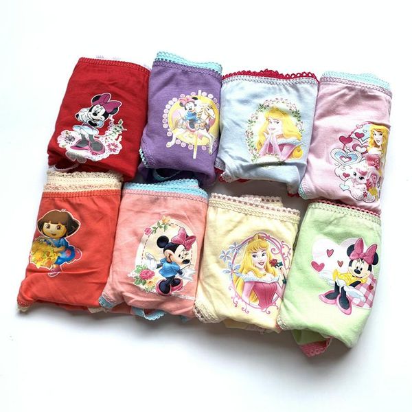 

panties 10pc/lot girls fashion cartoon underwear cute briefs soft cotton gifts suit 2-12years, Camo