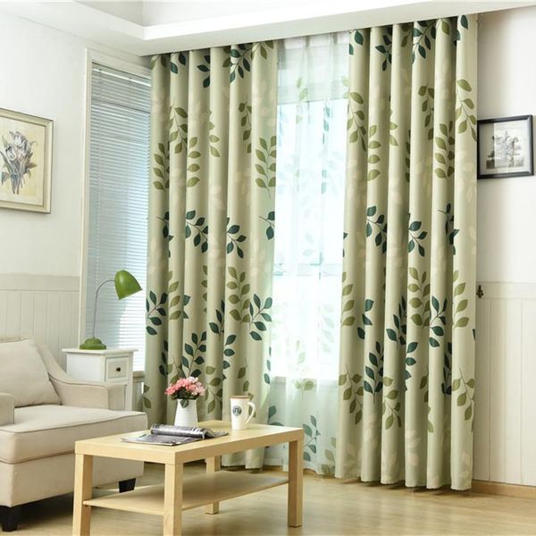 

curtain & drapes pastoral style shading small fresh curtains for living dining room bedroom