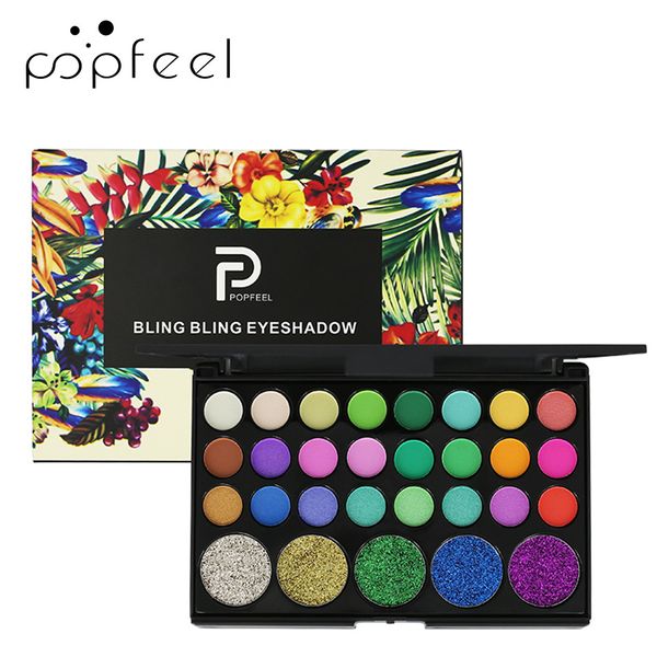 Palette di ombretti glitter opachi da 29 colori Fondotinta Makup Eye Shadow EP29# in 2 edizioni